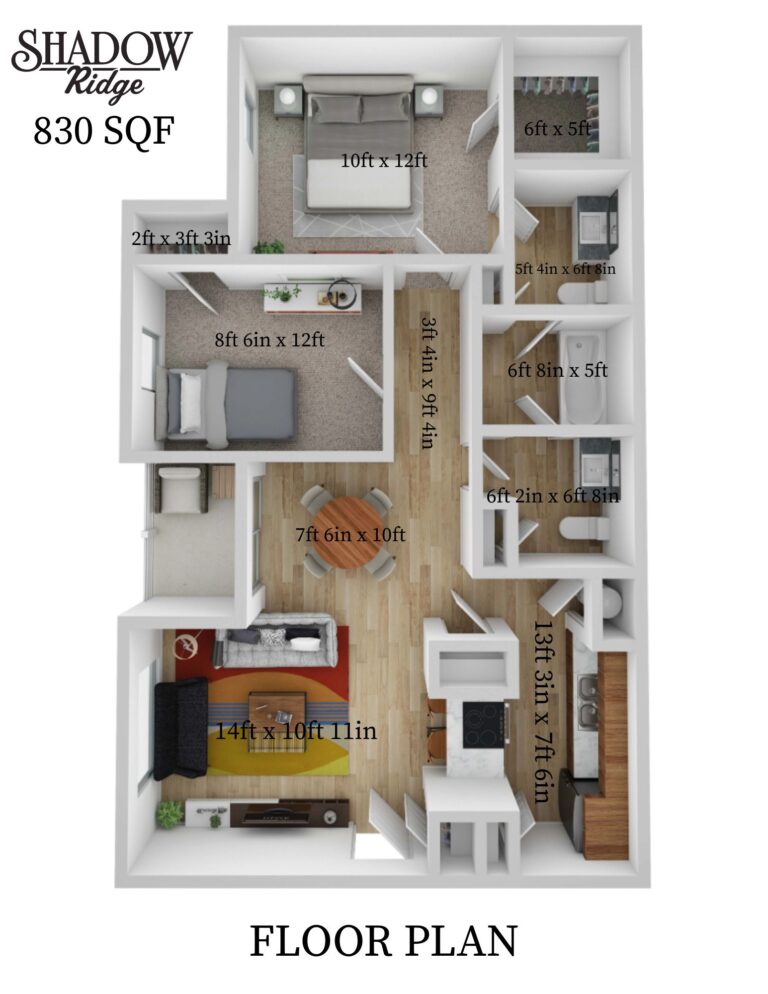 floor plan dimensions