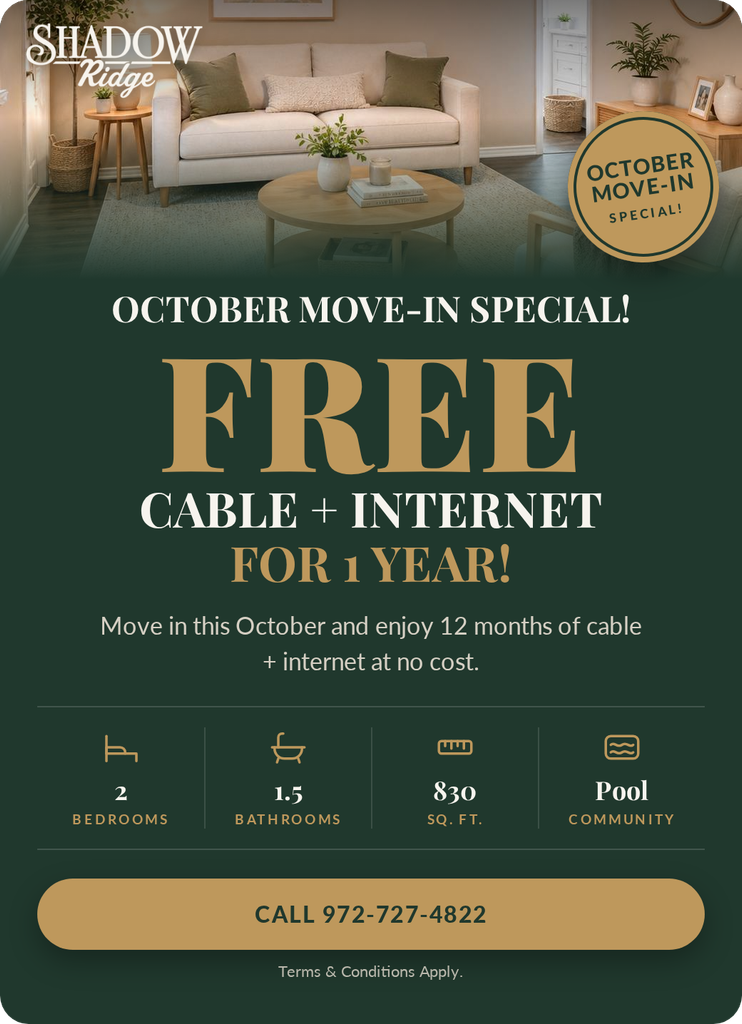 shadow ridge october popup